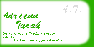 adrienn turak business card